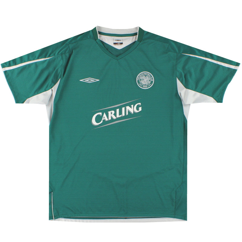 2004-05 Celtic Umbro Away Shirt L.Boys - Celtic / Excellent / XL.Boys