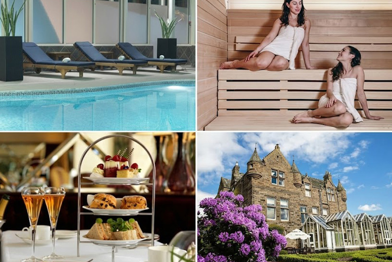 4* Mother / Daughter Spa Day with Prosecco Afternoon Tea for 2, 3, or 4 - Landmark Hotel Dundee | Wowcher