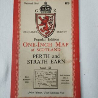 Os Scotland One-inch Maps 1945/1946: #63, #64, #67, #68